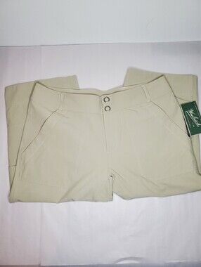 NWT Woolrich Classic Fit Dark Stone Capri Size S